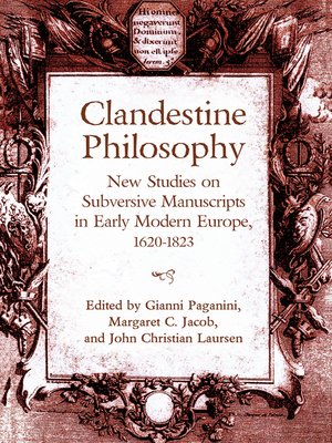 cover image of Clandestine Philosophy